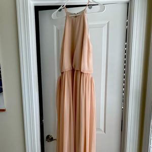 Anthropologie BHLDN Blush A-Line Alana Dress
